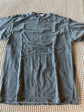 Men's Short Sleeve Crew Neck T-Shirt in Washed Green
